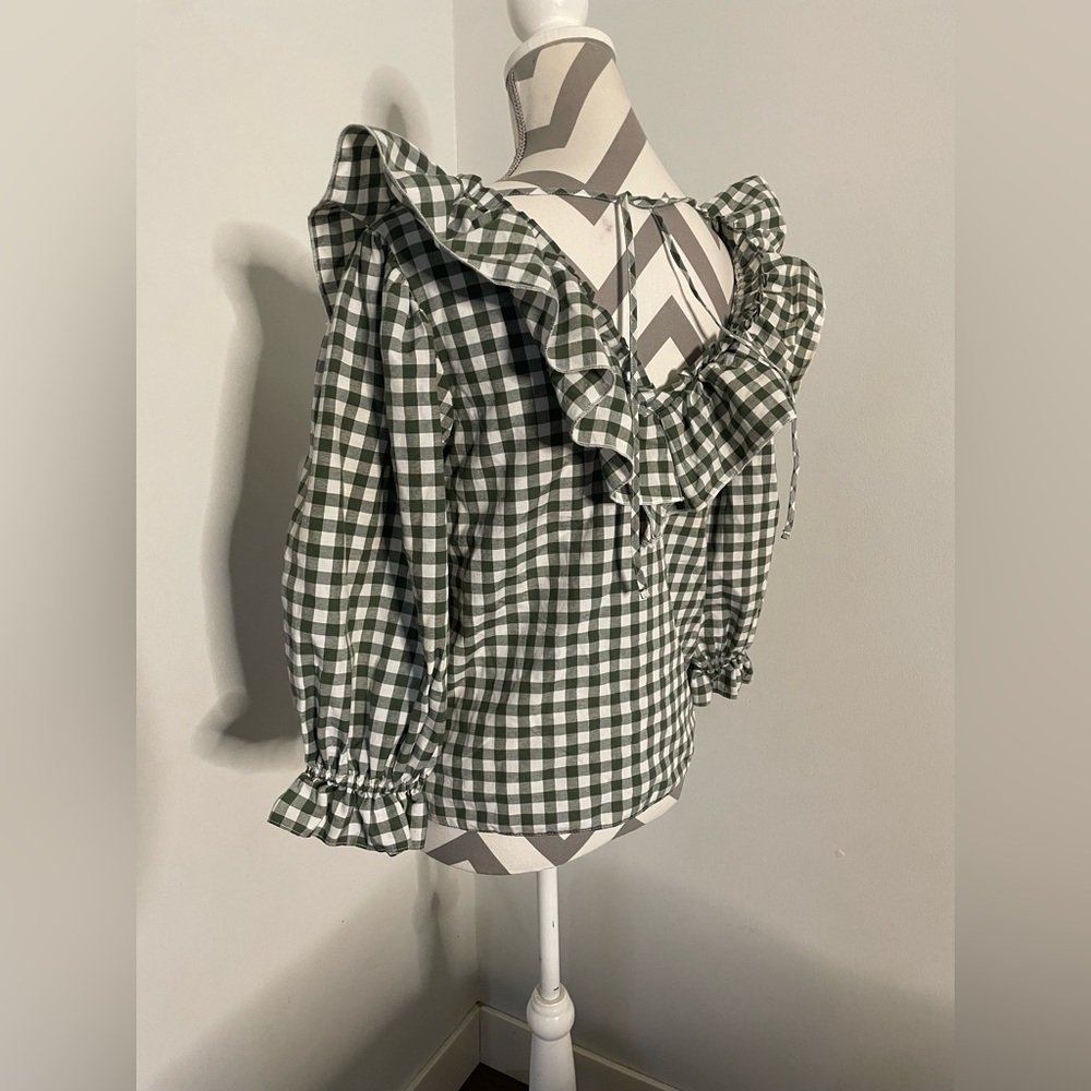 ASOS gingham top. 4. - Picture 4 of 6